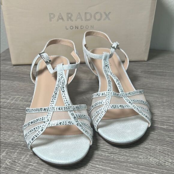 Paradox London Jilly Wedge Sandal - Picture 1 of 7